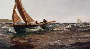 Charles Napier Hemy - 普利茅斯猎手