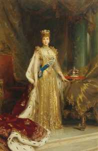 John Houston - Alexandra of Denmark (184..